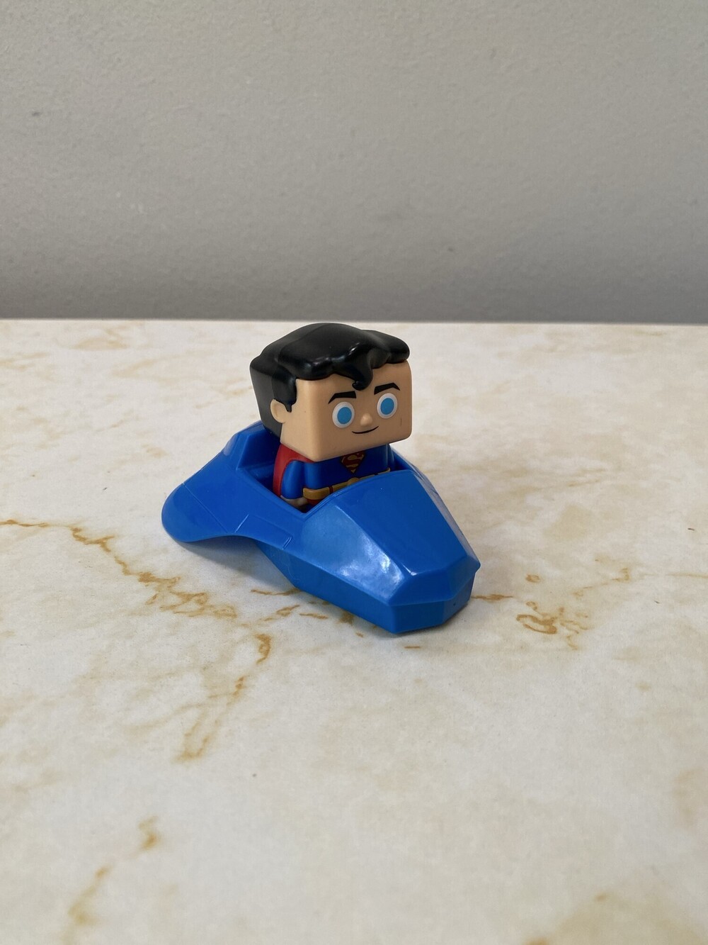 Wendy's Superman 2-in-1 Figure and Blue Vehicle Toy